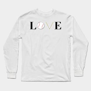 Love Baseball Long Sleeve T-Shirt